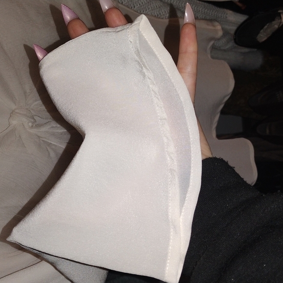 WHITE blouse NWOT - Picture 4 of 6